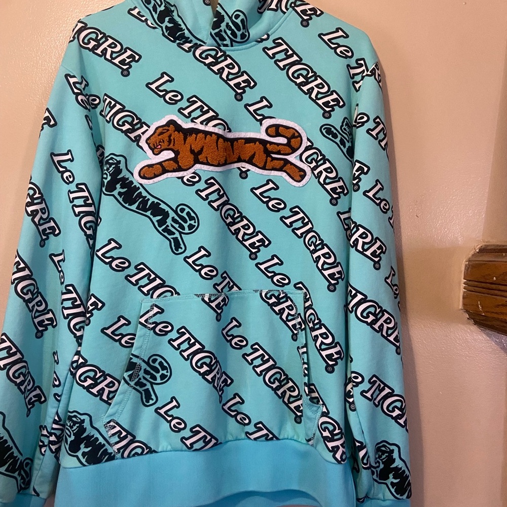 Le Tigre Kids Blue Hoodie